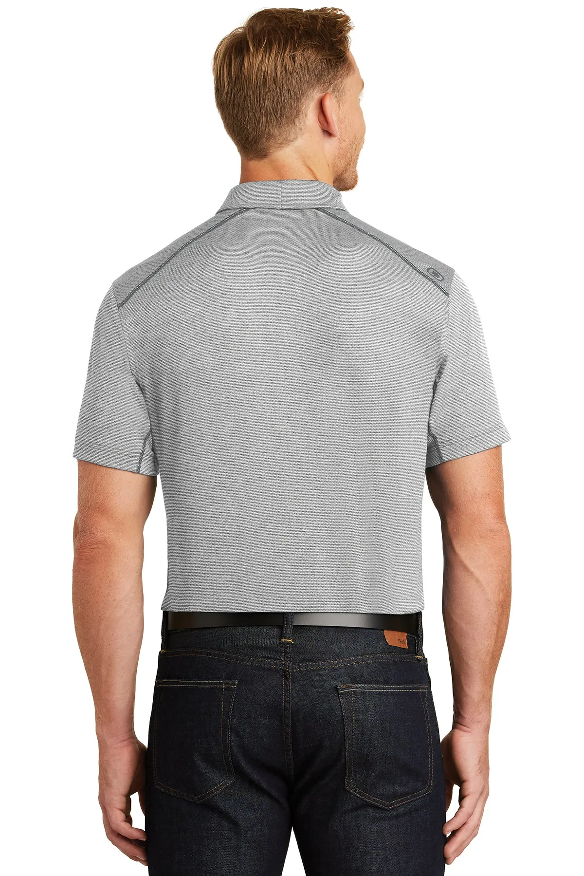 OGIO Orbit Customized Polos, Rogue Grey/ White