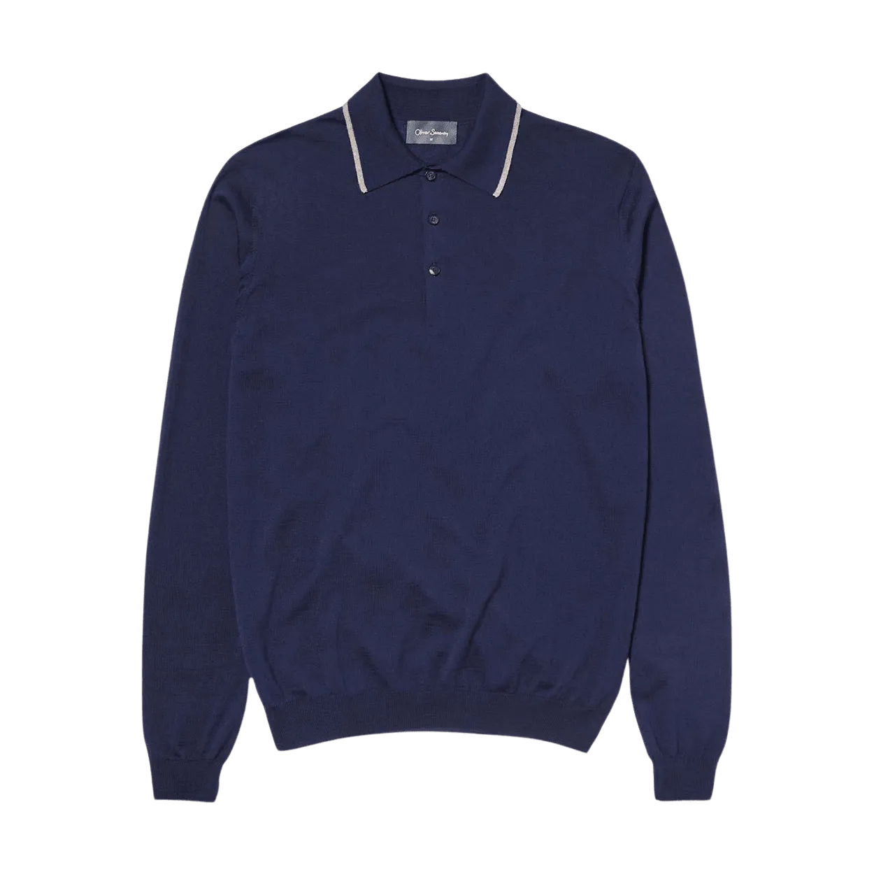 Oliver Sweeney Sulby Merino Knitted Polo Shirt