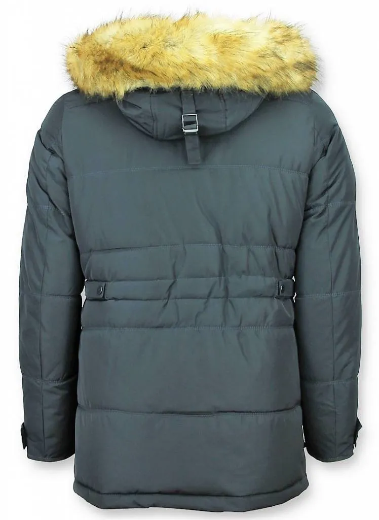 Online Winter Coat For Men Blue |