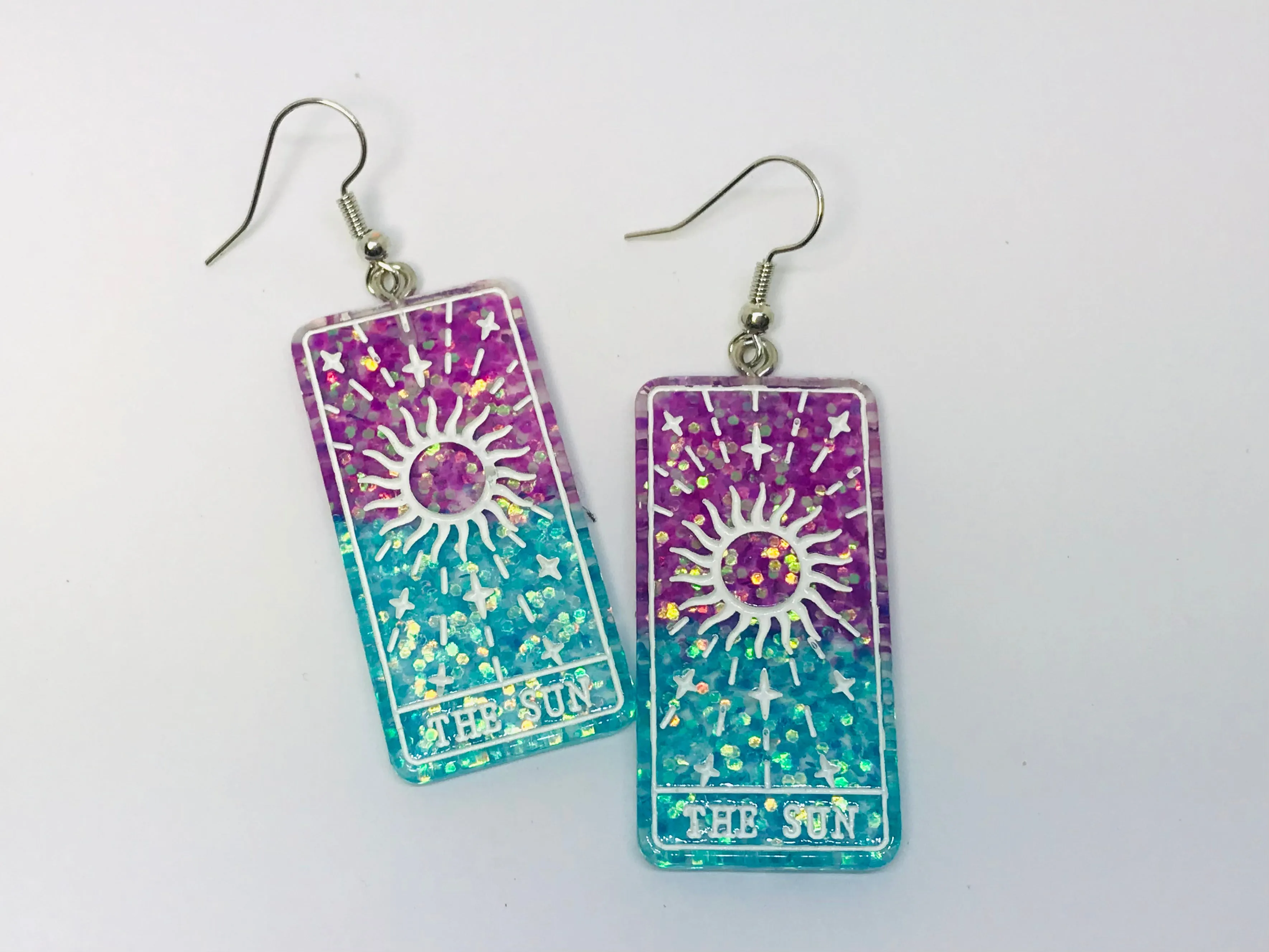 Ouija Acrylic Earrings