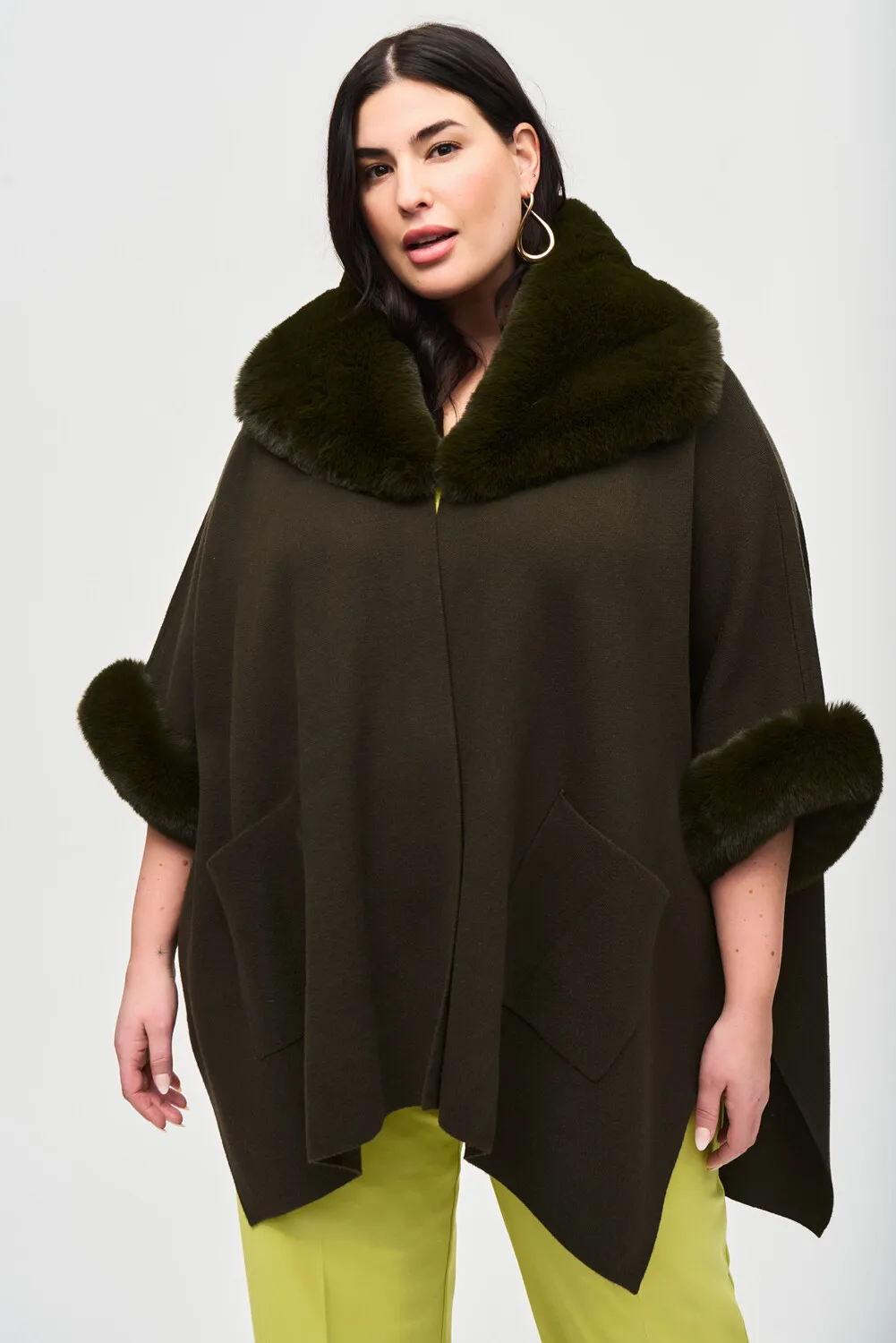 Oversized Shawl Collar Coat Style 243930