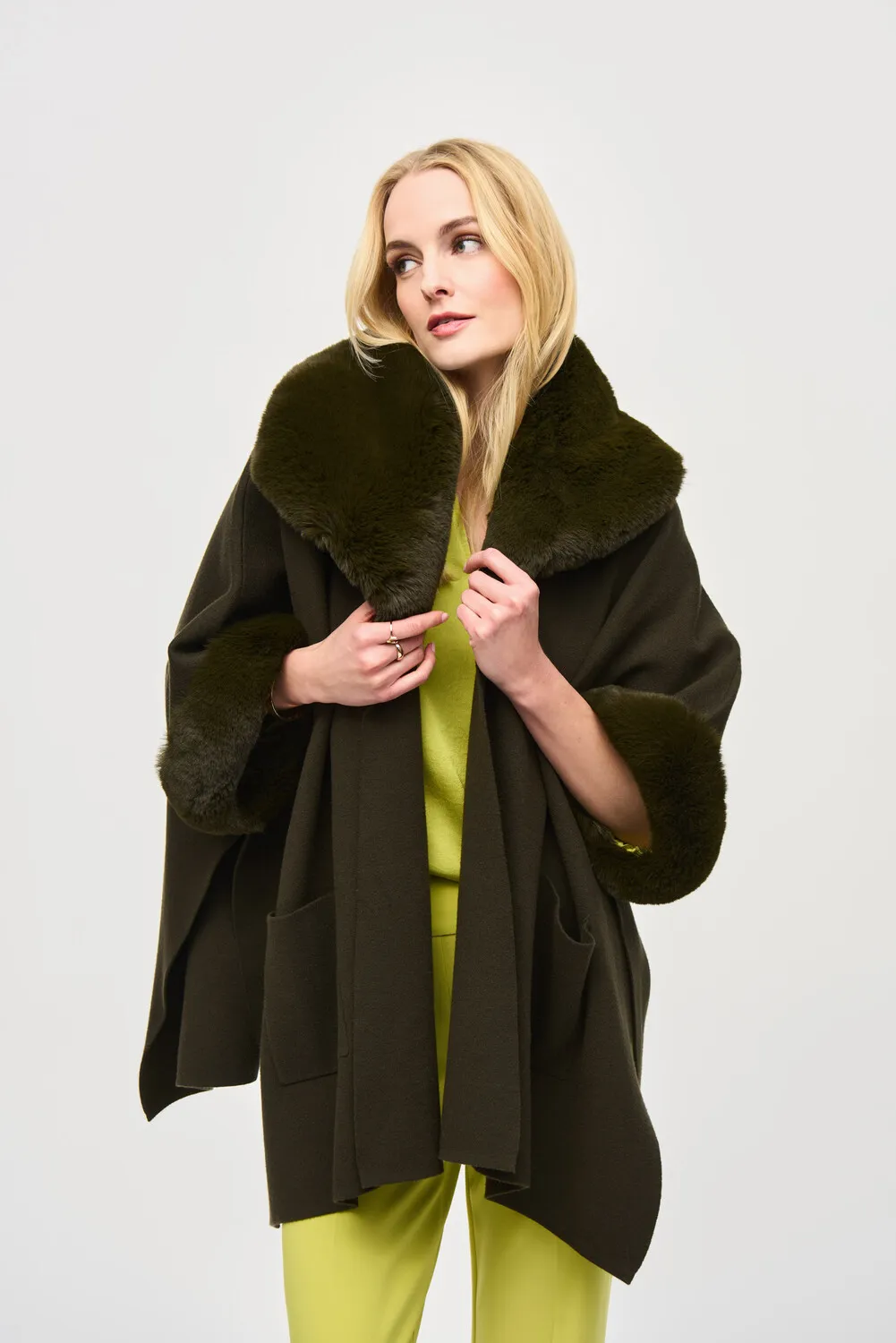 Oversized Shawl Collar Coat Style 243930