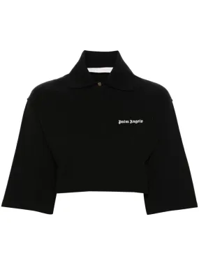 Palm Angels T Shirts And Polos Black