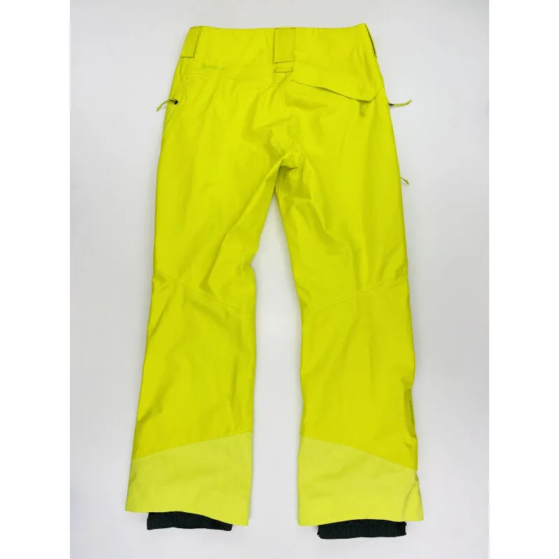 Patagonia  W's Powder Bowl Pants - Reg - Pantaloni da sci di seconda mano - Donna - Giallo - S