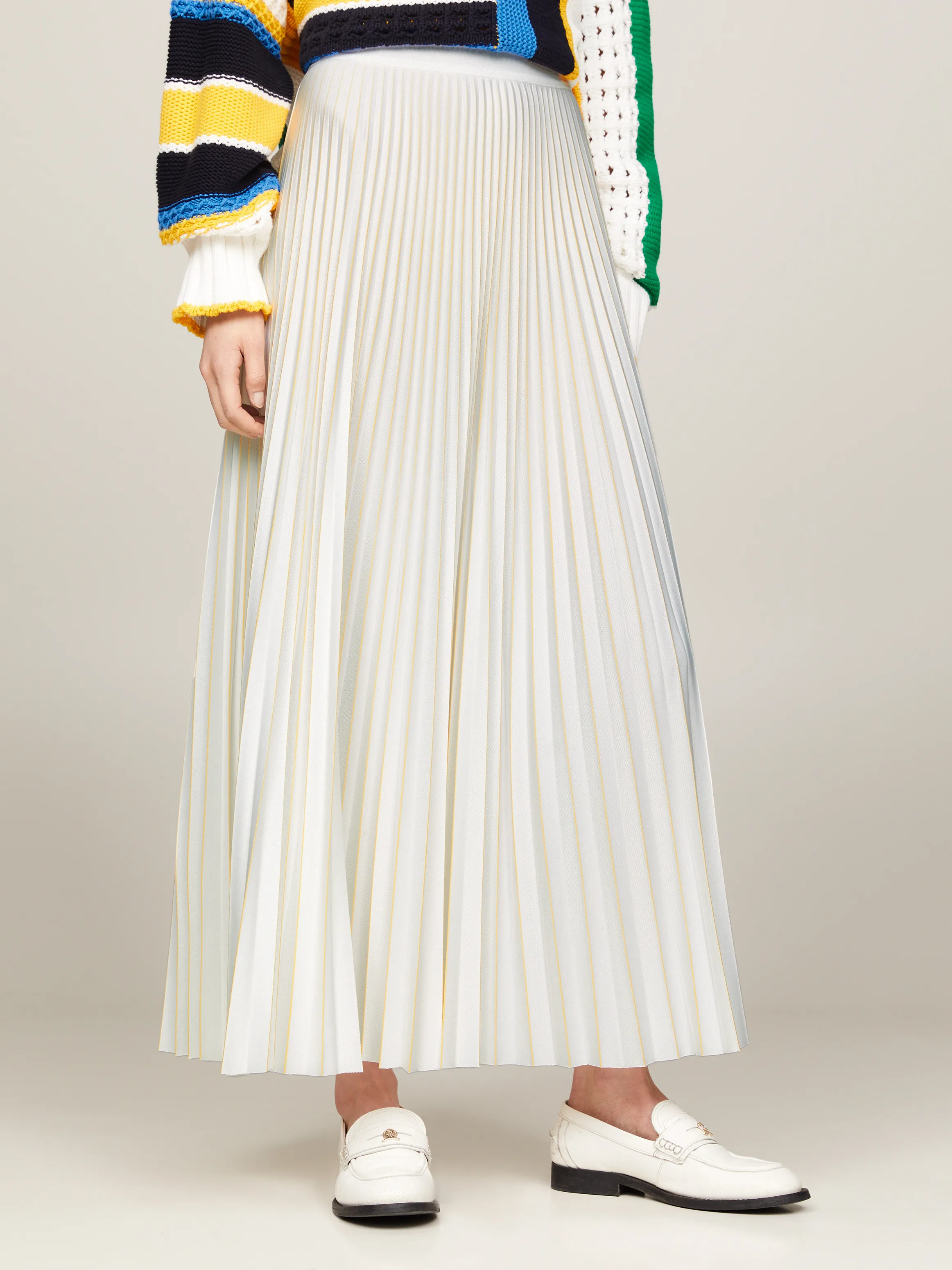 Pleated Maxi Skirt | Skirts | Tommy Hilfiger