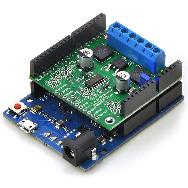 Pololu Dual MC33926 Motor Driver Shield for Arduino