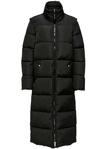 Quilted Coat by Only | Look Again