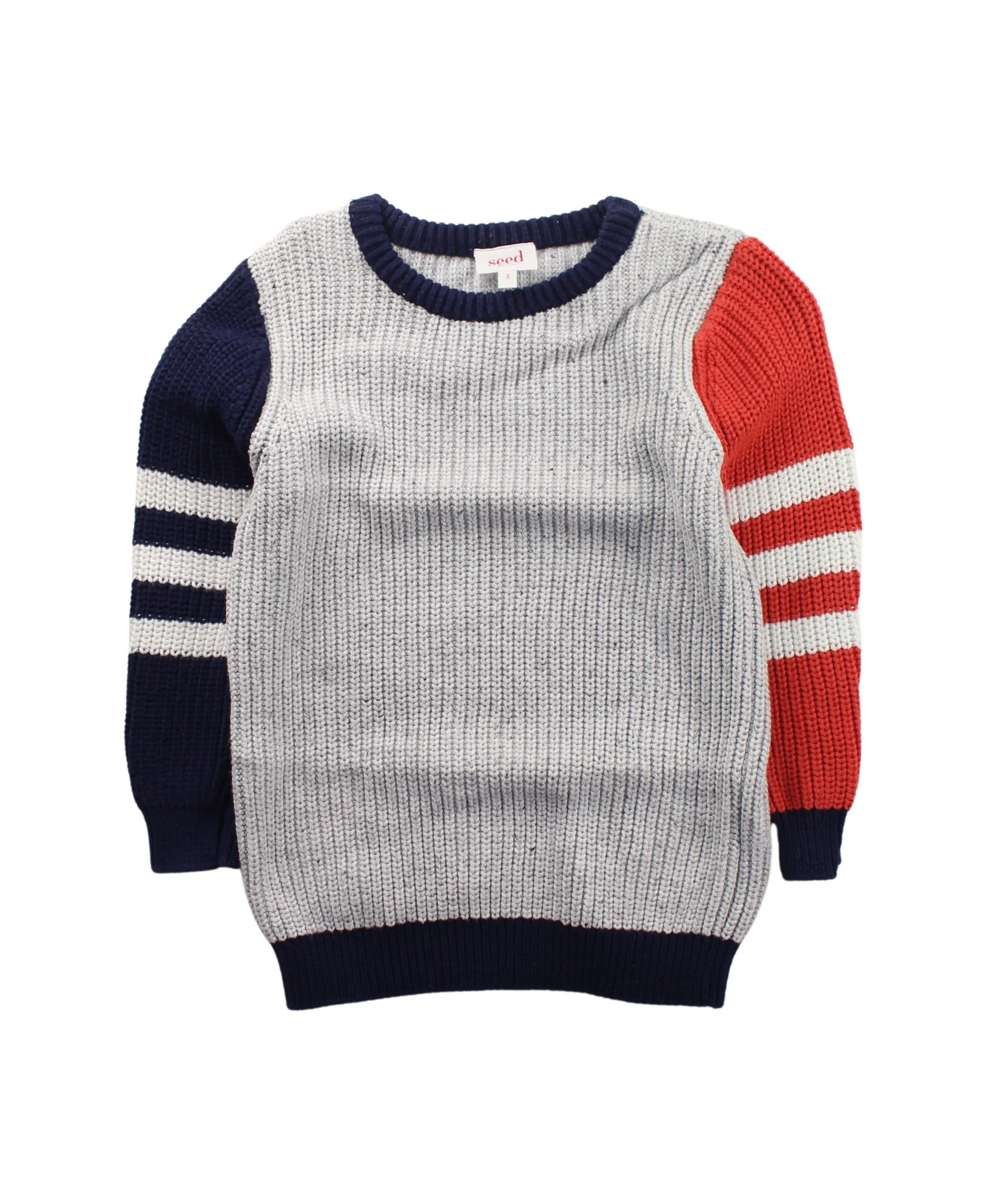 Seed Knit Sweater 3T