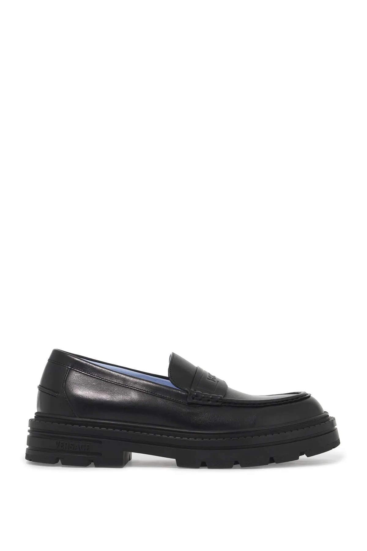 SMOOTH LEATHER ADRIANO LOAFERS IN