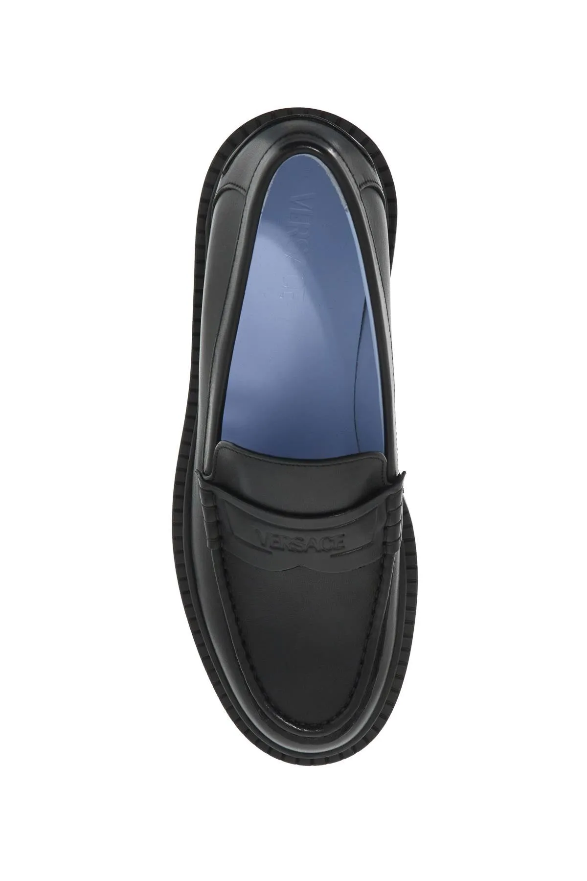 SMOOTH LEATHER ADRIANO LOAFERS IN