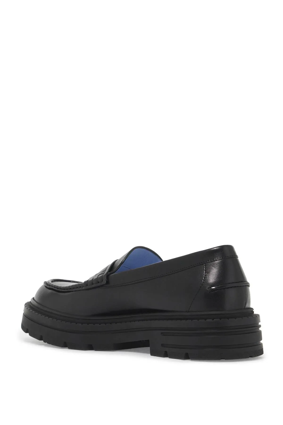 SMOOTH LEATHER ADRIANO LOAFERS IN