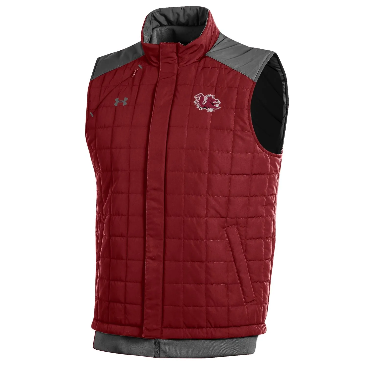 South Carolina Gamecocks Under Armour Storm Loose Coldgear Full Zip Vest