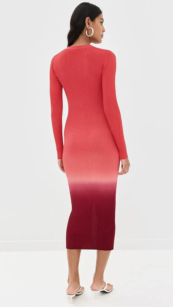 STAUD   Shoko Sweater Dress 