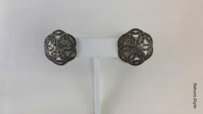 Sterling Marcasite ss Earrings