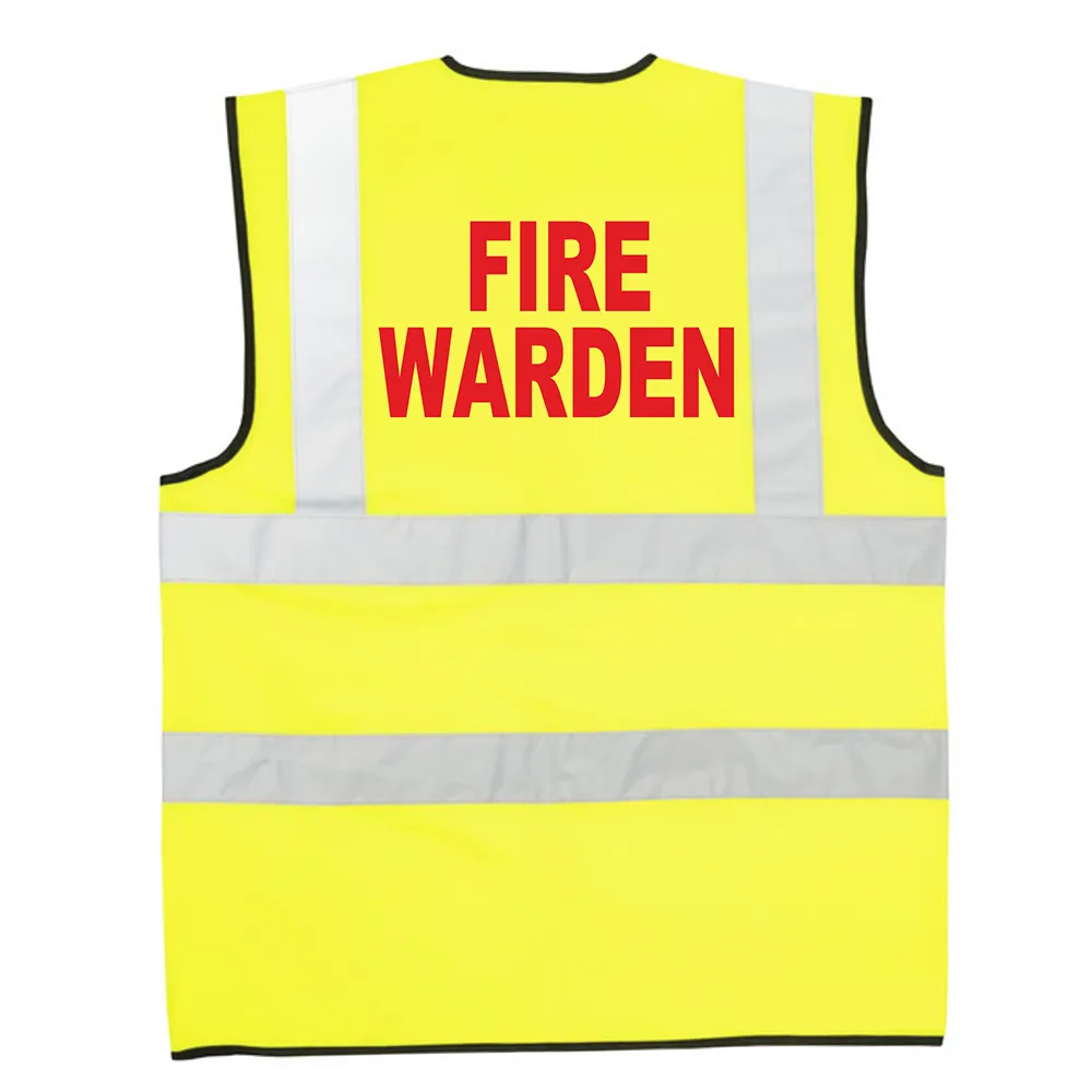 Supertouch Hi Vis Fire Warden Vest