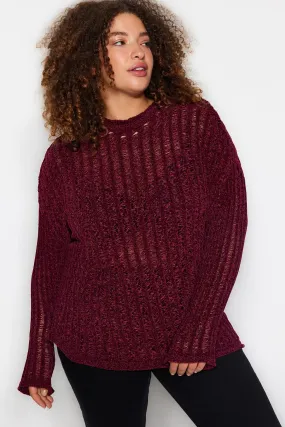 Sweater With Holes Knitwear