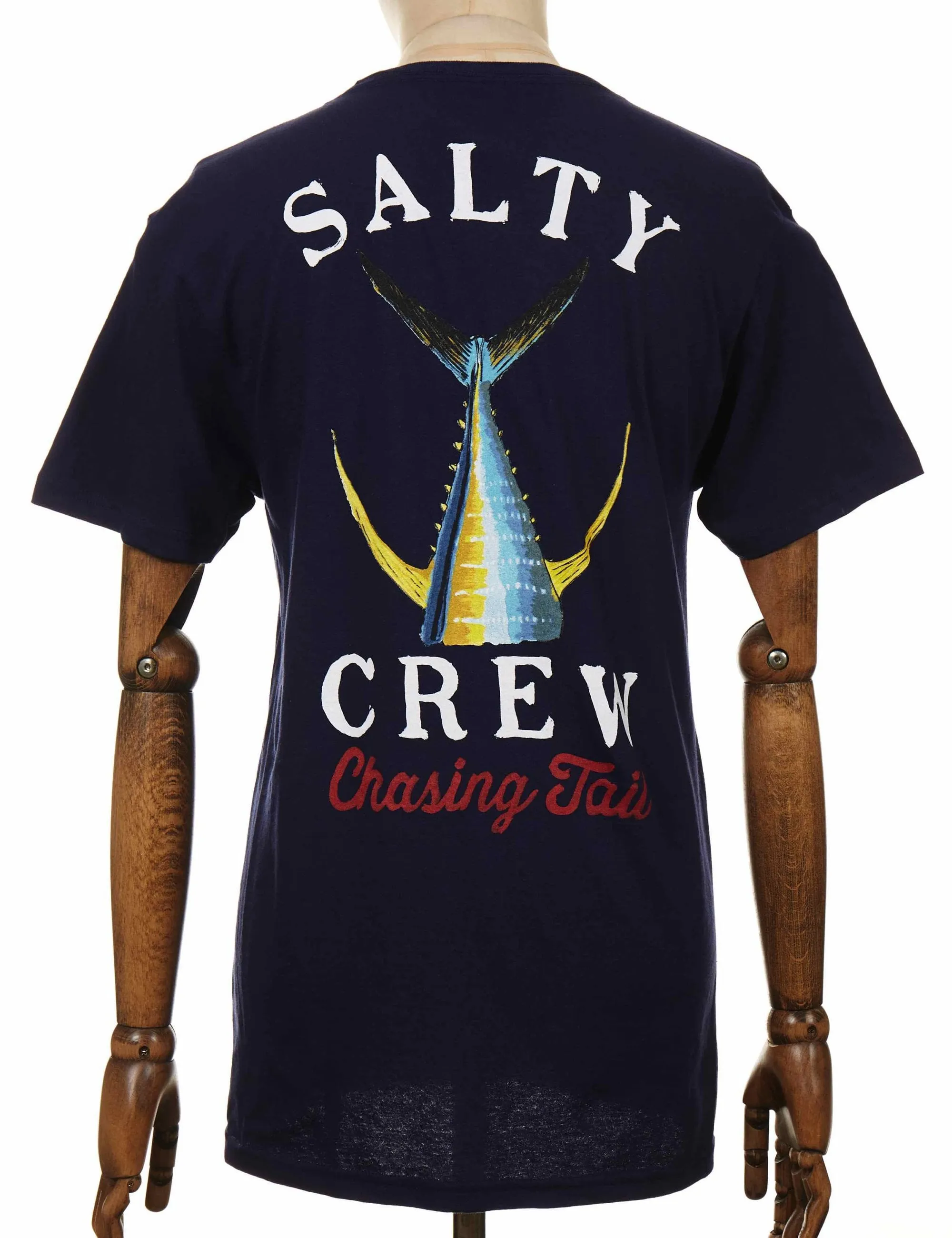 Tailed Tee - Navy