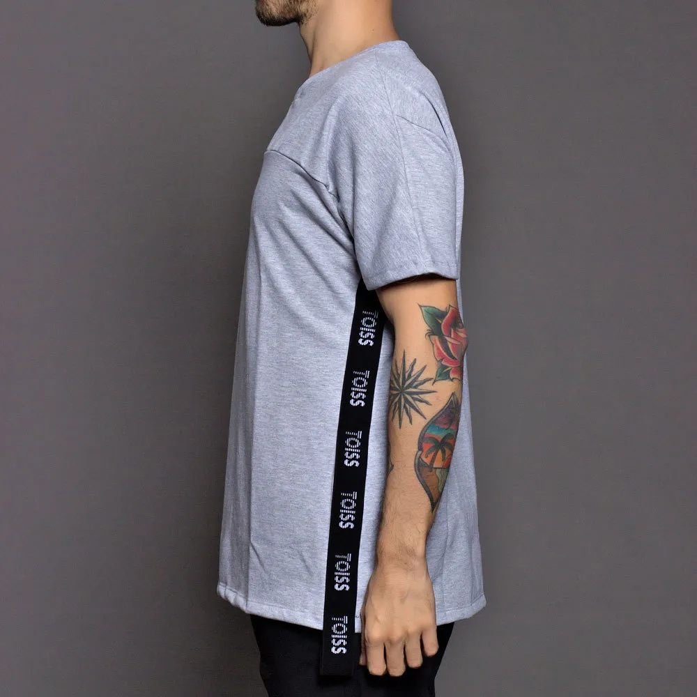 TOISS  |Street Style Plain Cotton Short Sleeves Logo T-Shirts