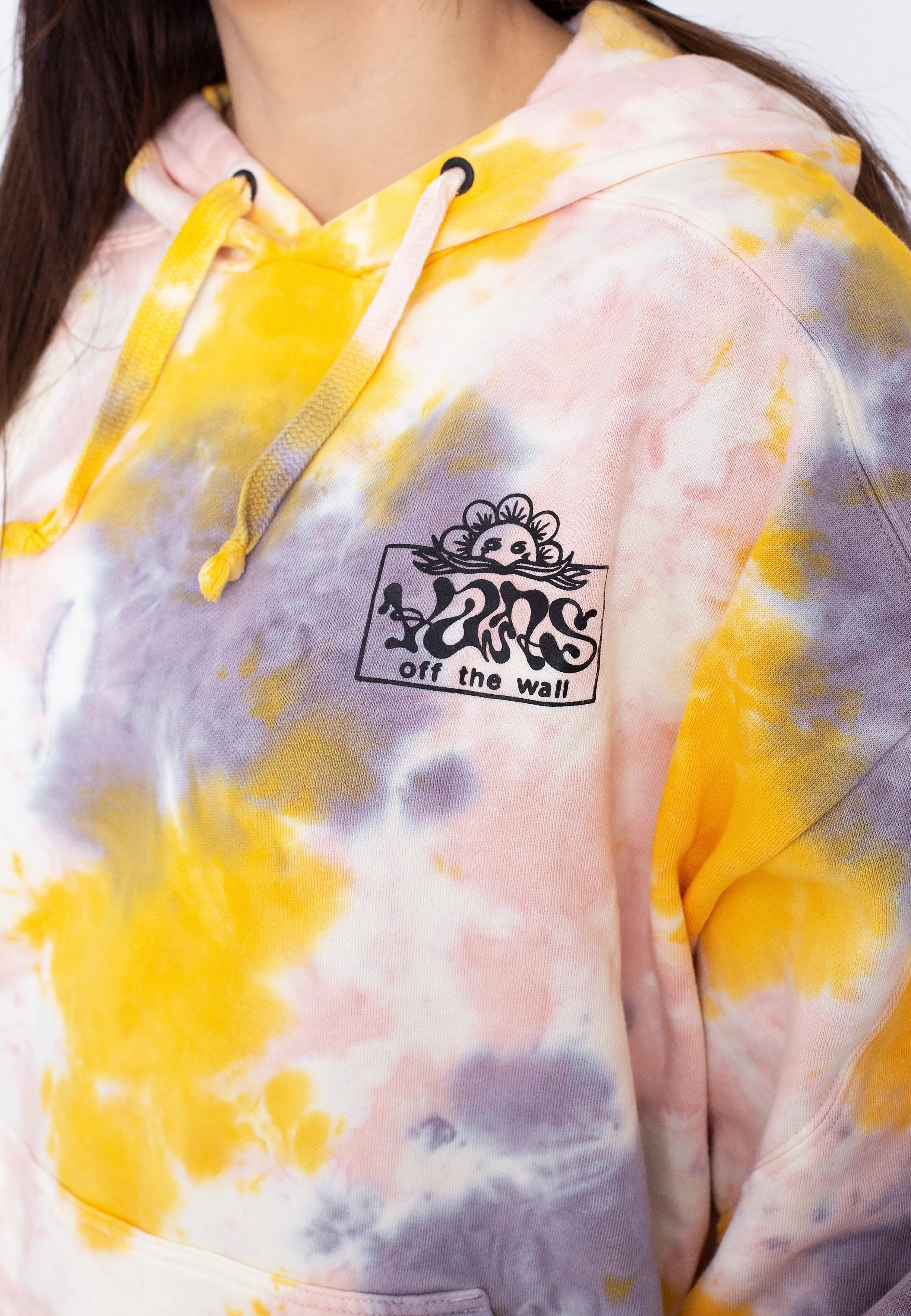 Vans - Mascy Grunge Wash Purple Dove - Hoodie