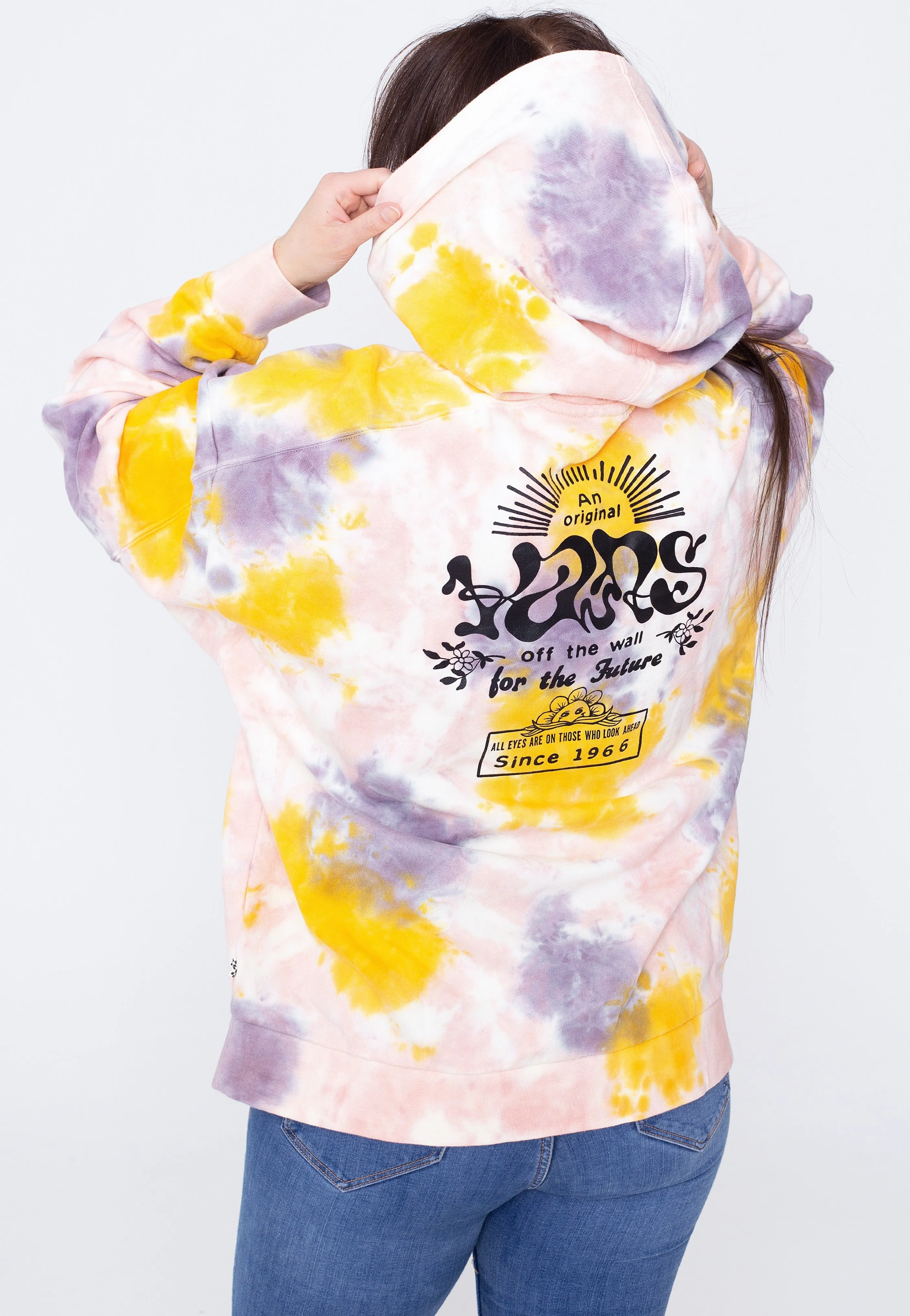 Vans - Mascy Grunge Wash Purple Dove - Hoodie