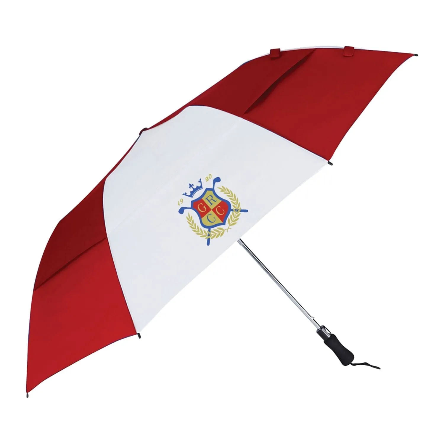 Vented Auto Open Folding Golf Umbrella 58
