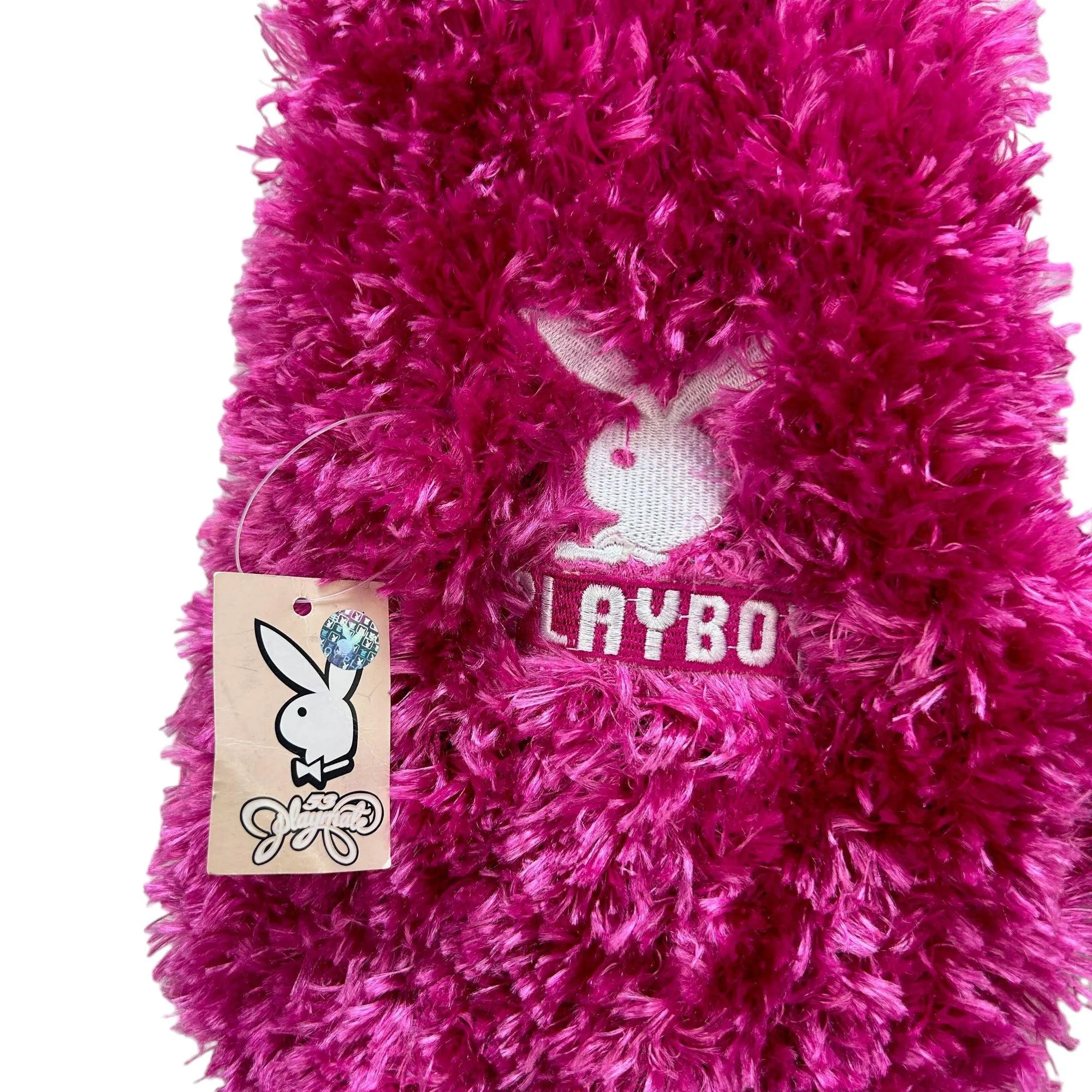 Vintage Playboy Fluffy Scarf