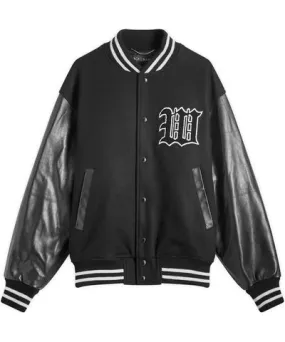 Wacko Maria Men's Type-2 Leather Varsity Jacket