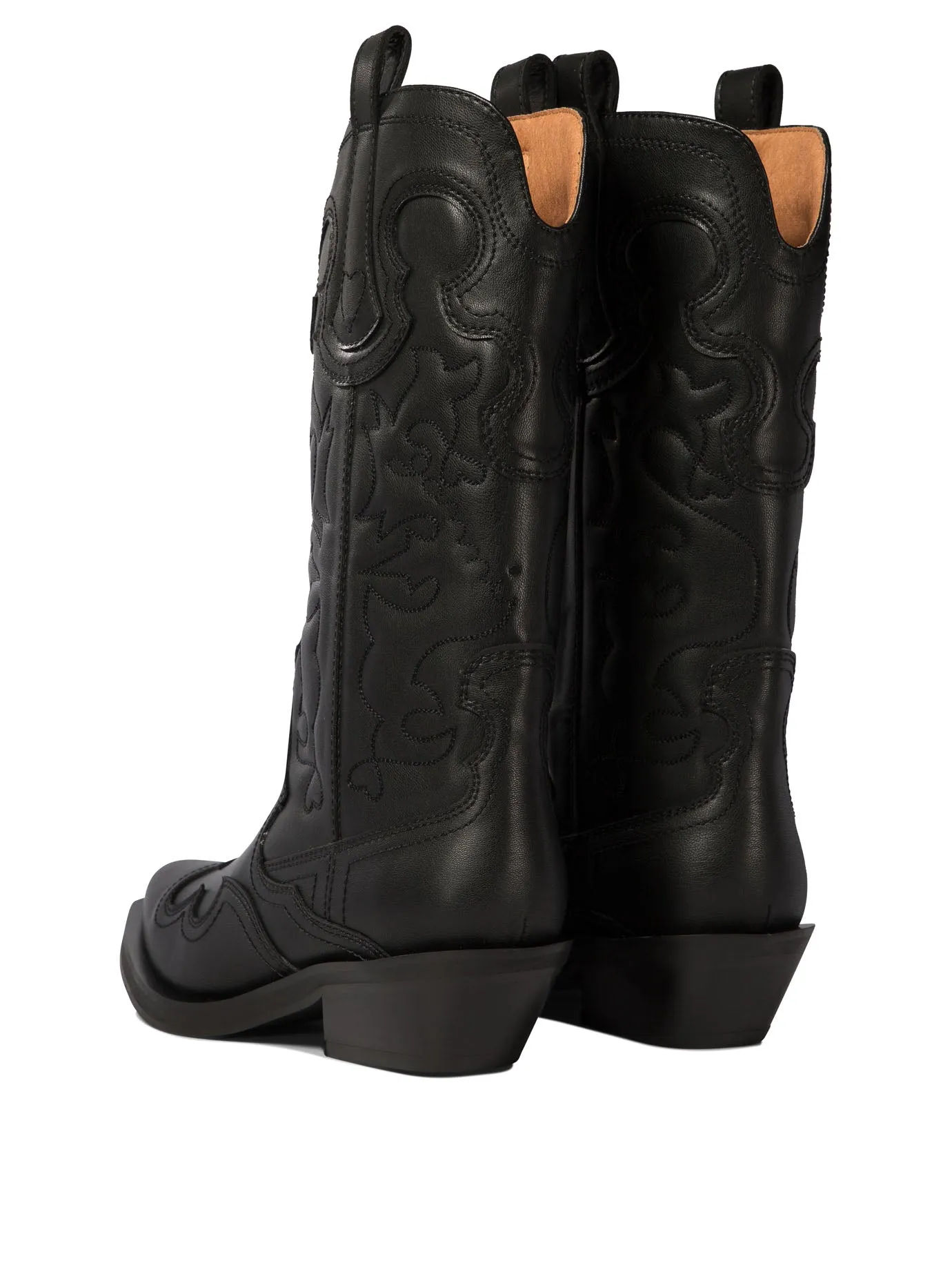 Western Ankle Boots Black