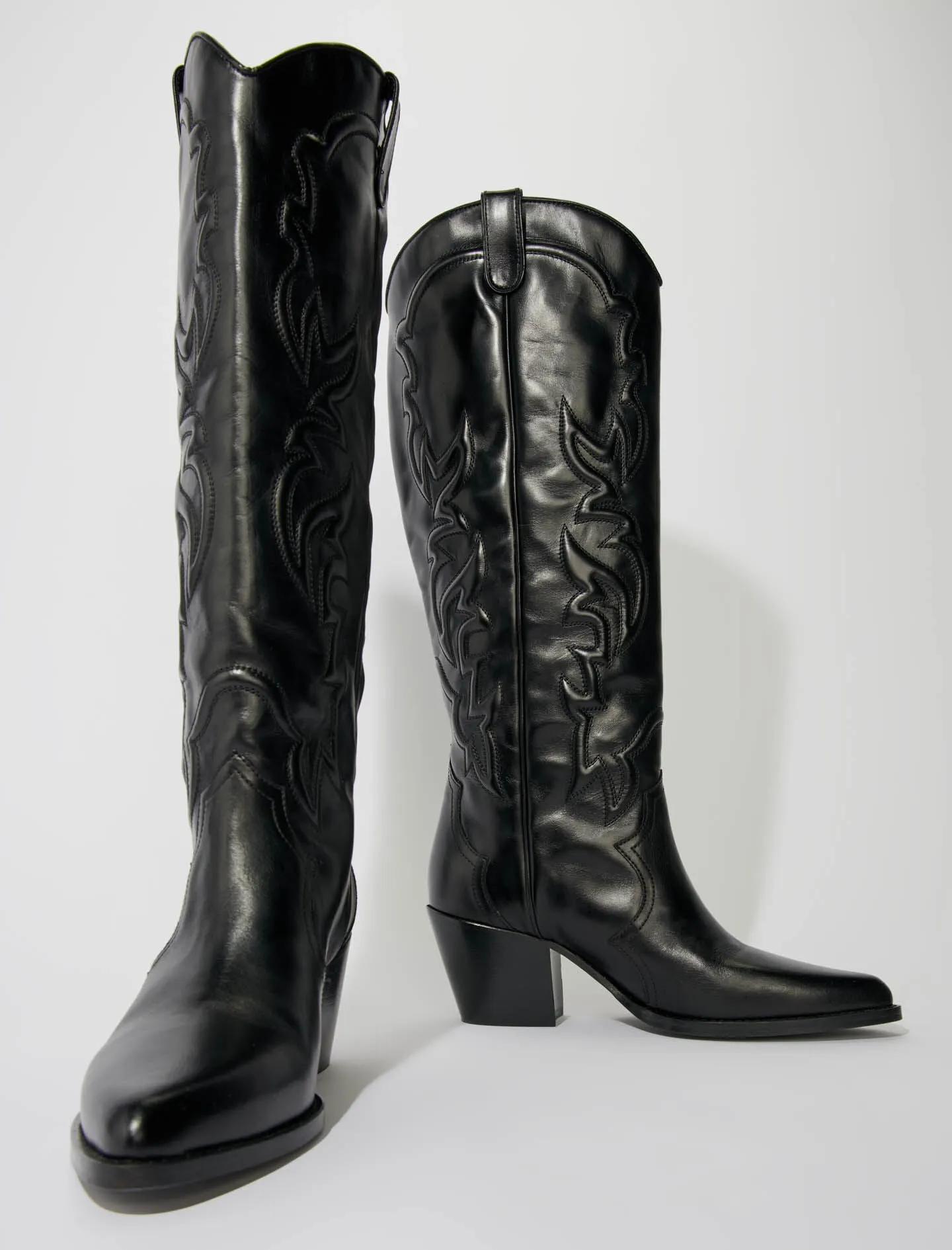 WESTERN LEATHER BOOTS