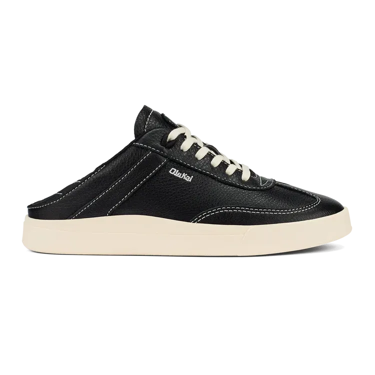 WOMEN'S OLUKAI HA'UPU SNEAKER | ONYX / ONYX