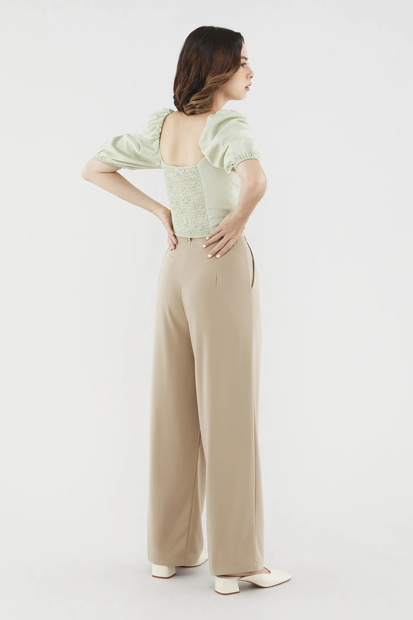 Yancy Panelled Blouse Top
