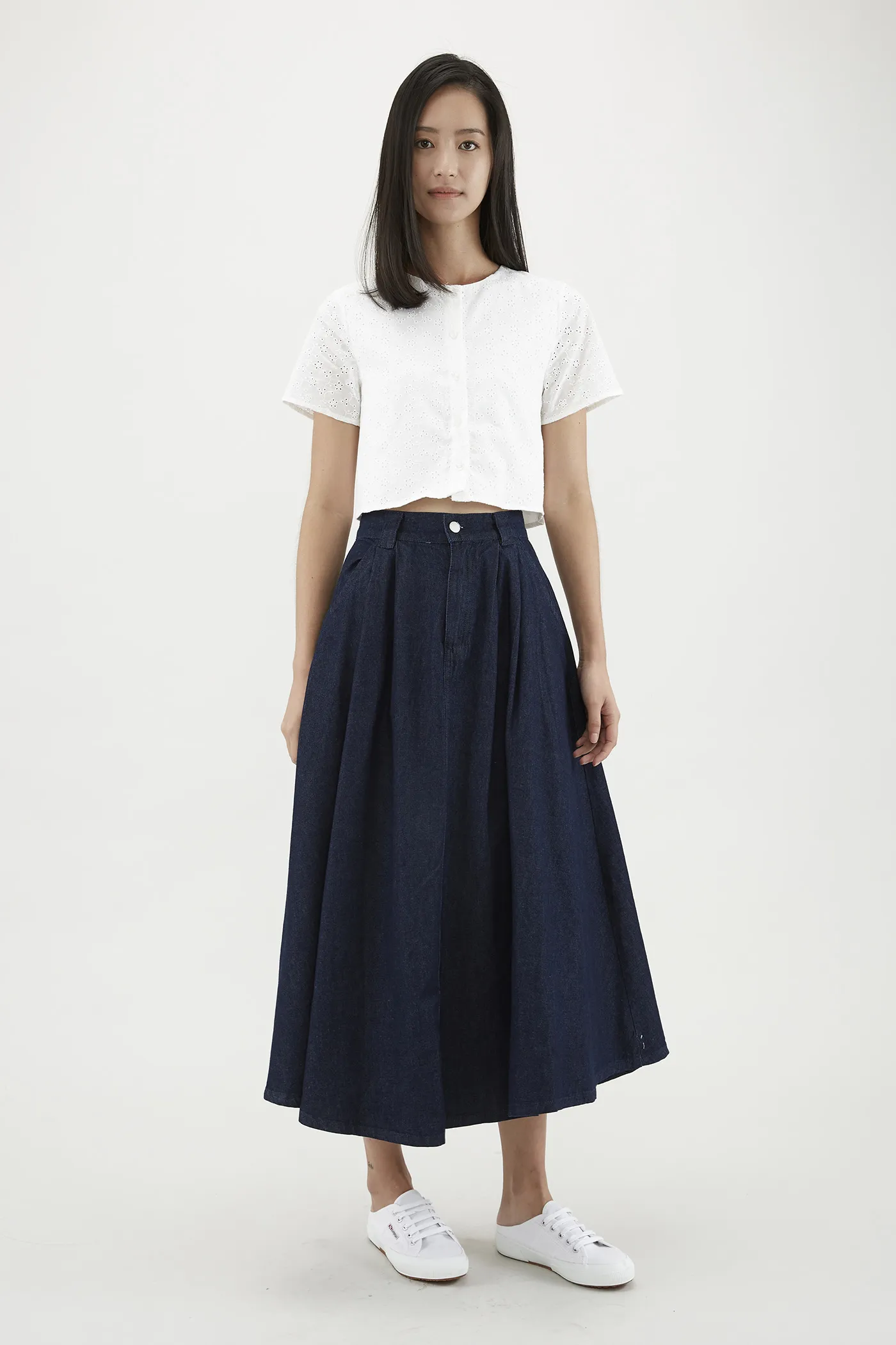 Zanita Broderie Blouse