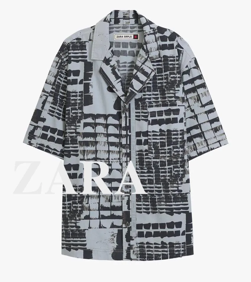 ZARA  |Short Sleeves Shirts