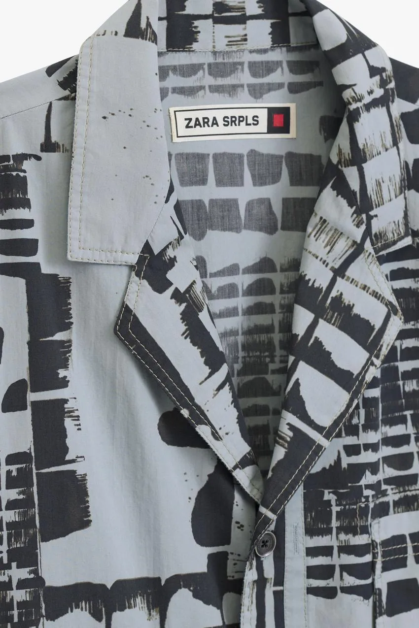 ZARA  |Short Sleeves Shirts